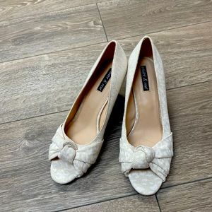 Violet & Red Wedge heels 9M